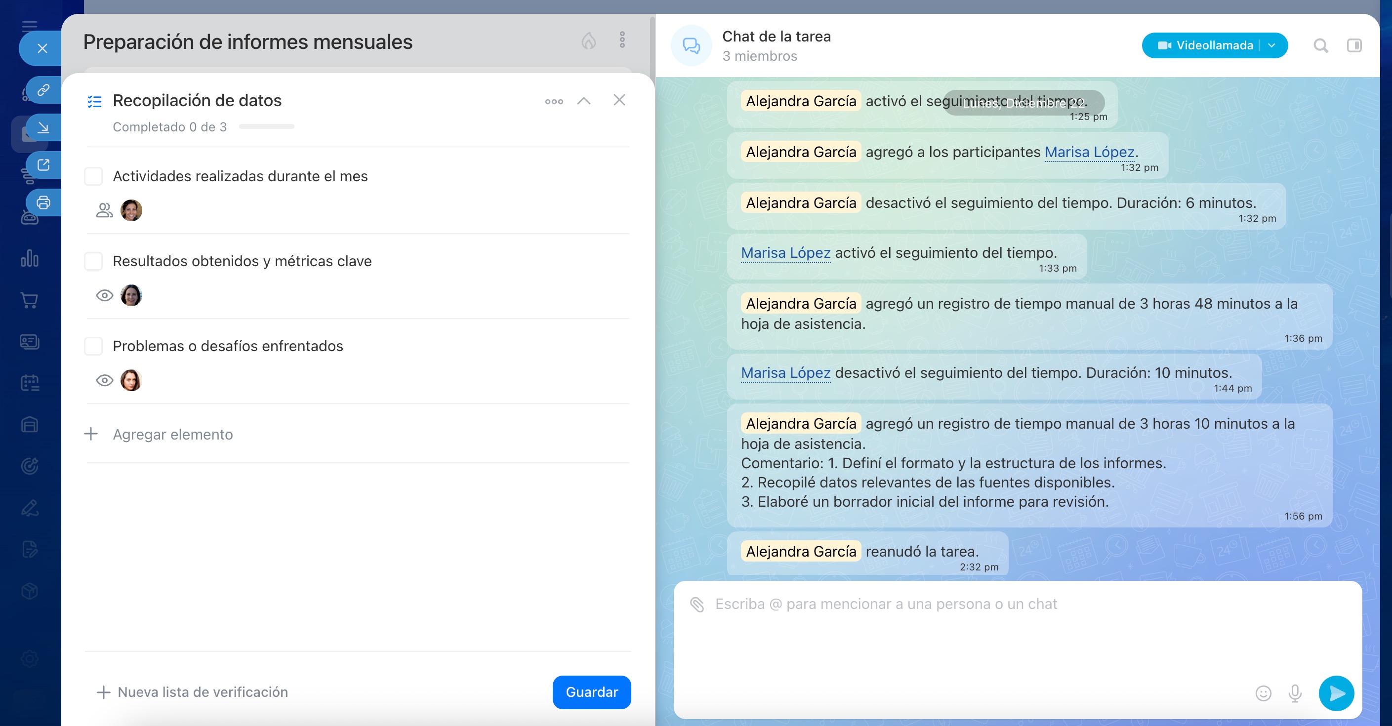 Lista de verificación