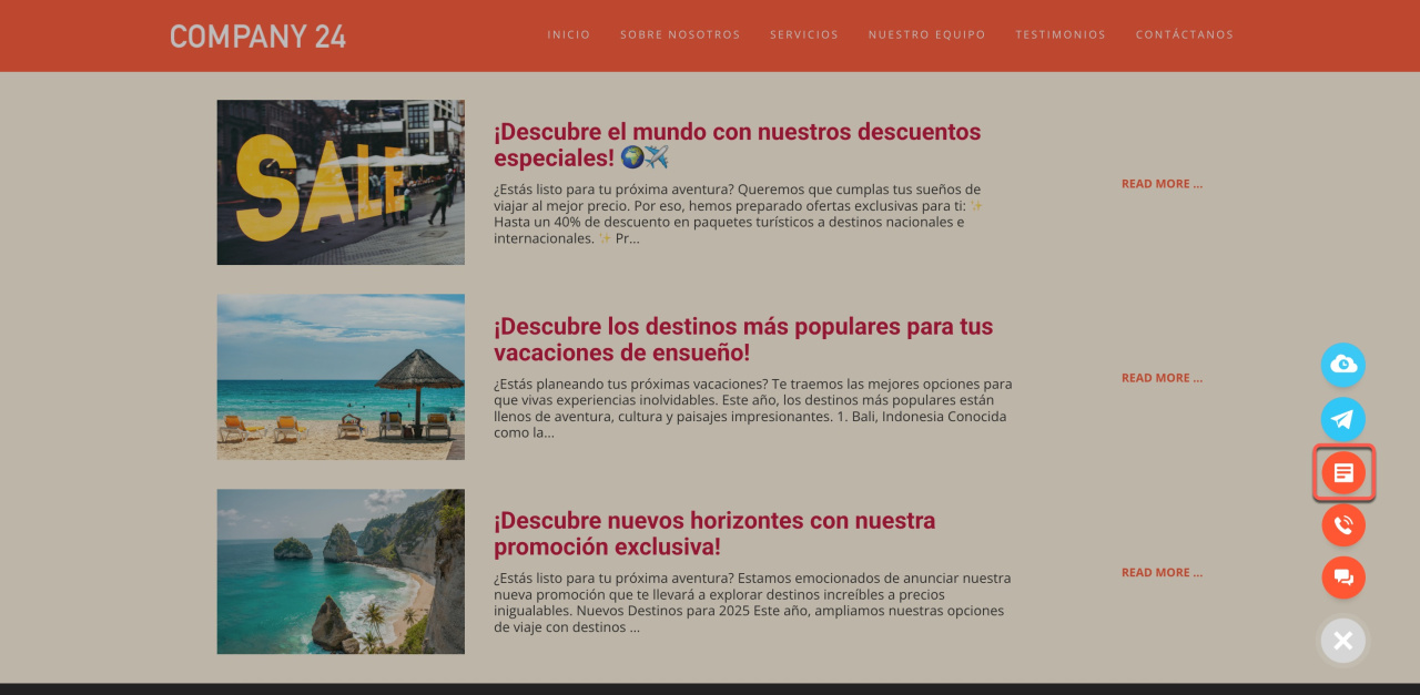 Sitio web Sitio web