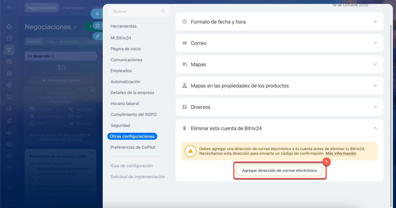 Agregar dirección Agregar dirección